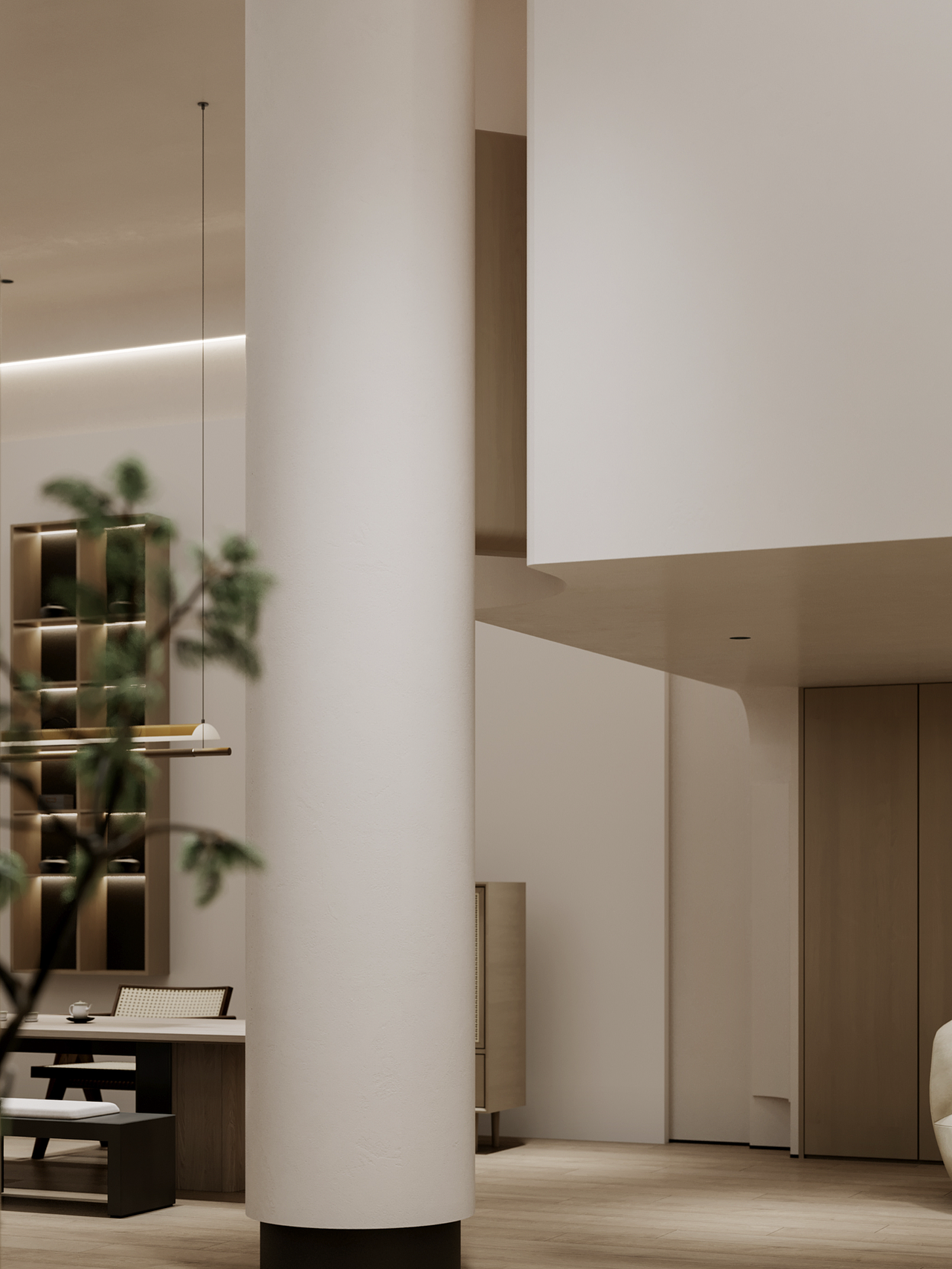 200㎡ 现代简约 高级素雅的别墅（图ZMzY1NzQxOTA0） - 家装设计 - 站酷设计师舍作设计分享原创素材 - 站酷ZCOOL