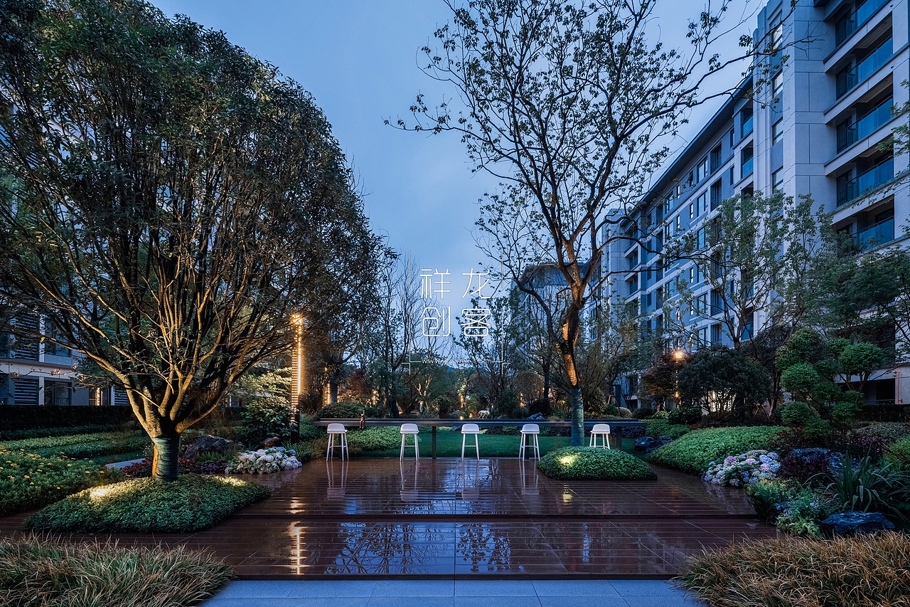 万科璞誉洋房交付园林建筑空间摄影(贵阳)