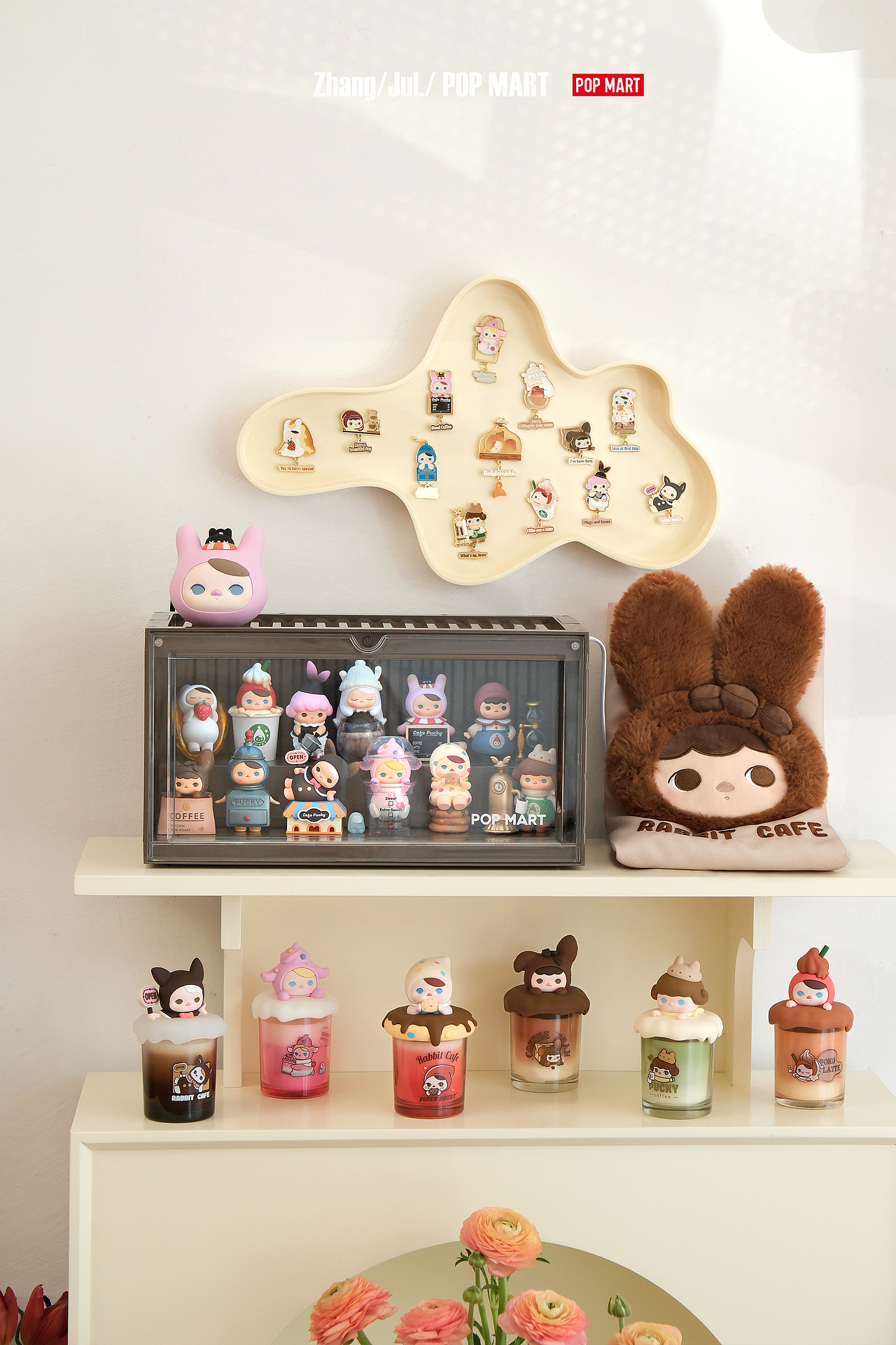 泡泡玛特&Pucky精灵兔兔咖啡馆系列