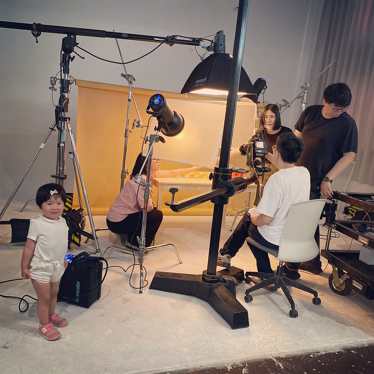 给百胜中国拍的一些片子