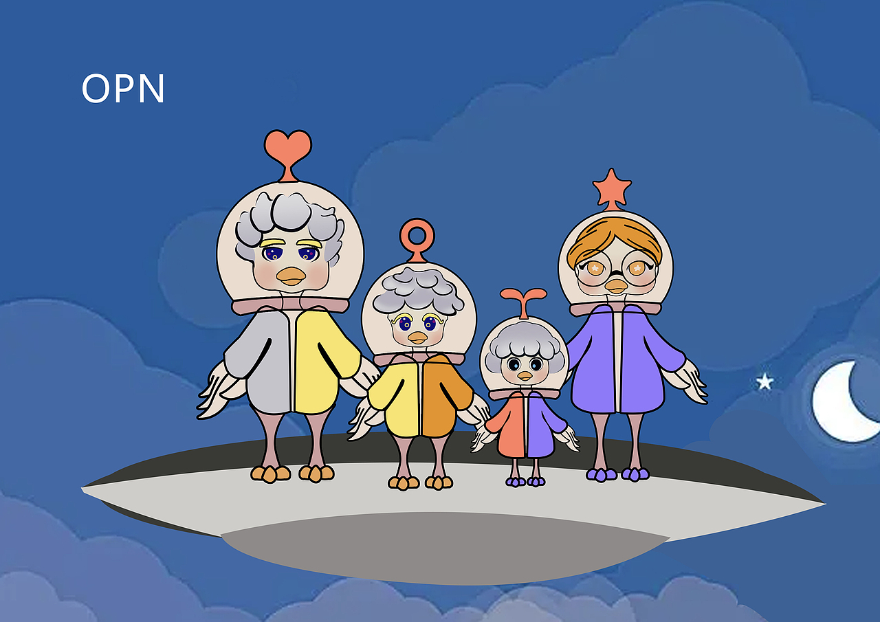 OPN   IP形象设计