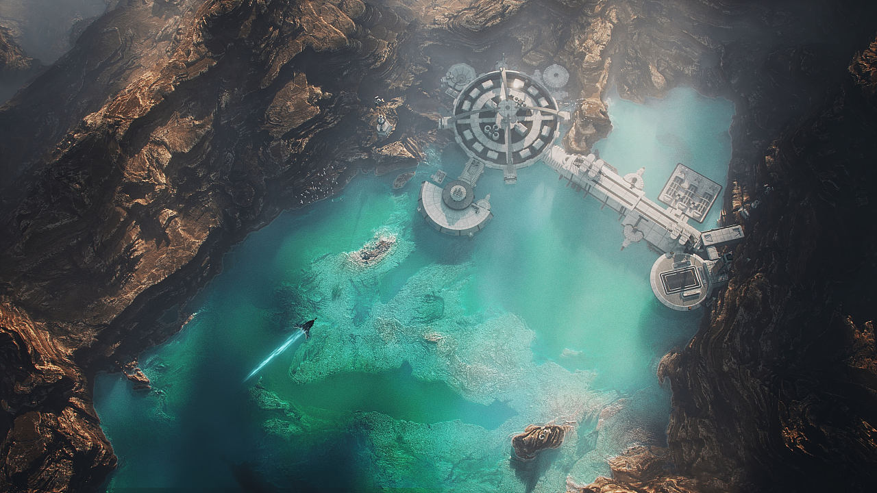 一年多的概念地形场景设计合集（图ZMjk3NzEyNTky） - 动画/影视 - 站酷设计师JIJI集集原创素材 - 站酷ZCOOL