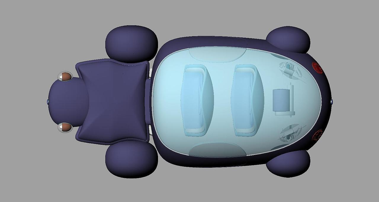 射炮步甲生态仿生车