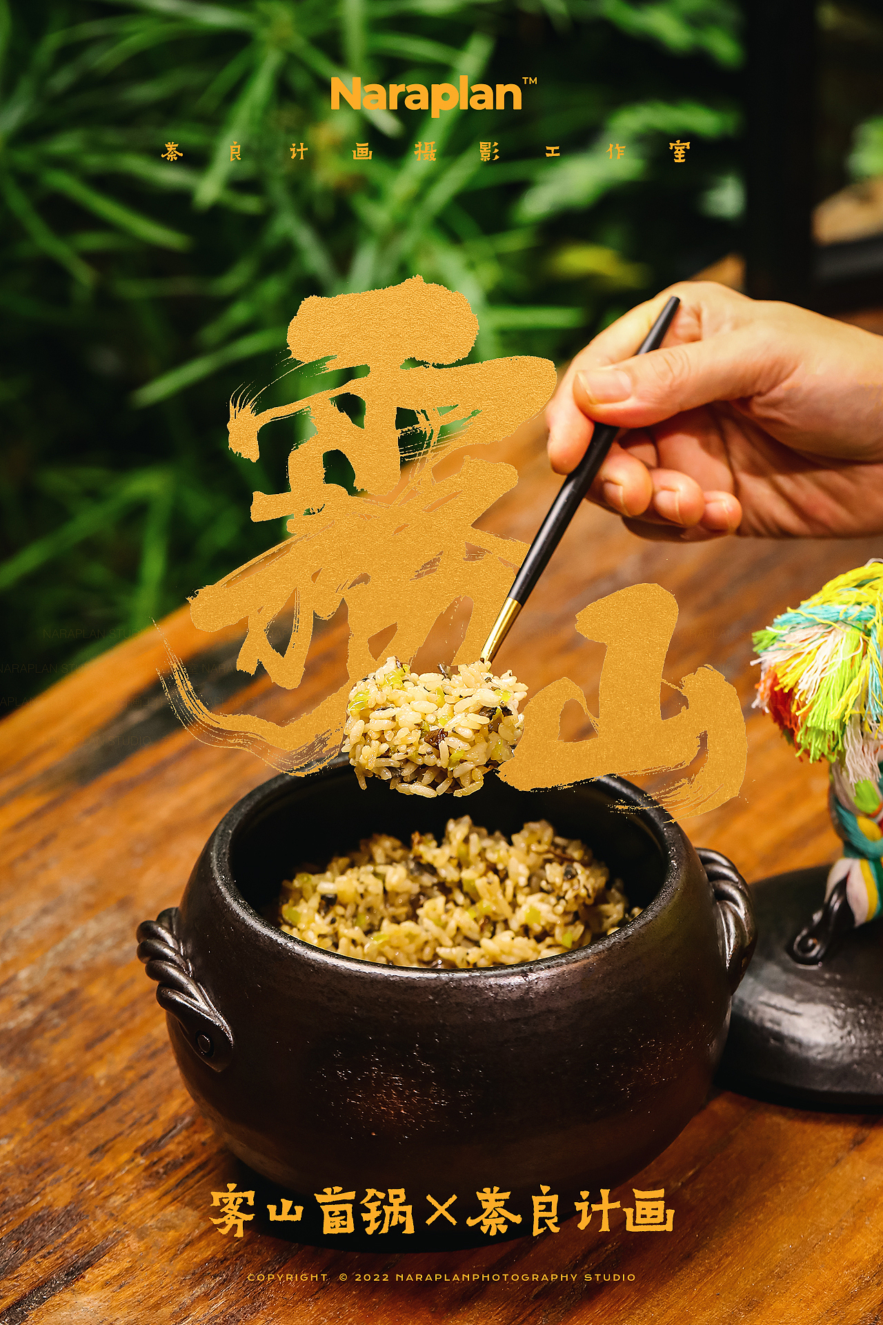 雾山菌锅×萘良美食摄影 | 松茸菌菇火锅美食造景