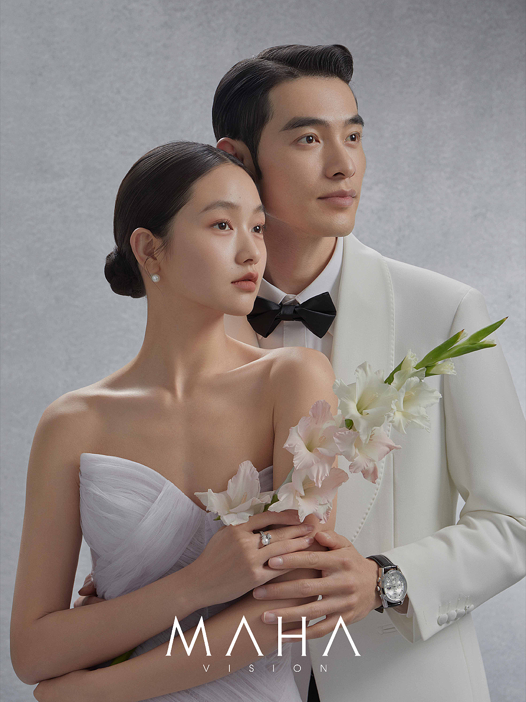 MAHA丨紫色油画肖像婚纱照