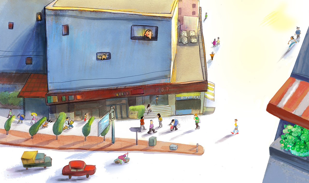 《毕淑敏心灵成长绘本》内页（图ZMzI0MDE4MDM2） - 绘本 - 站酷设计师毛微微原创素材 - 站酷ZCOOL