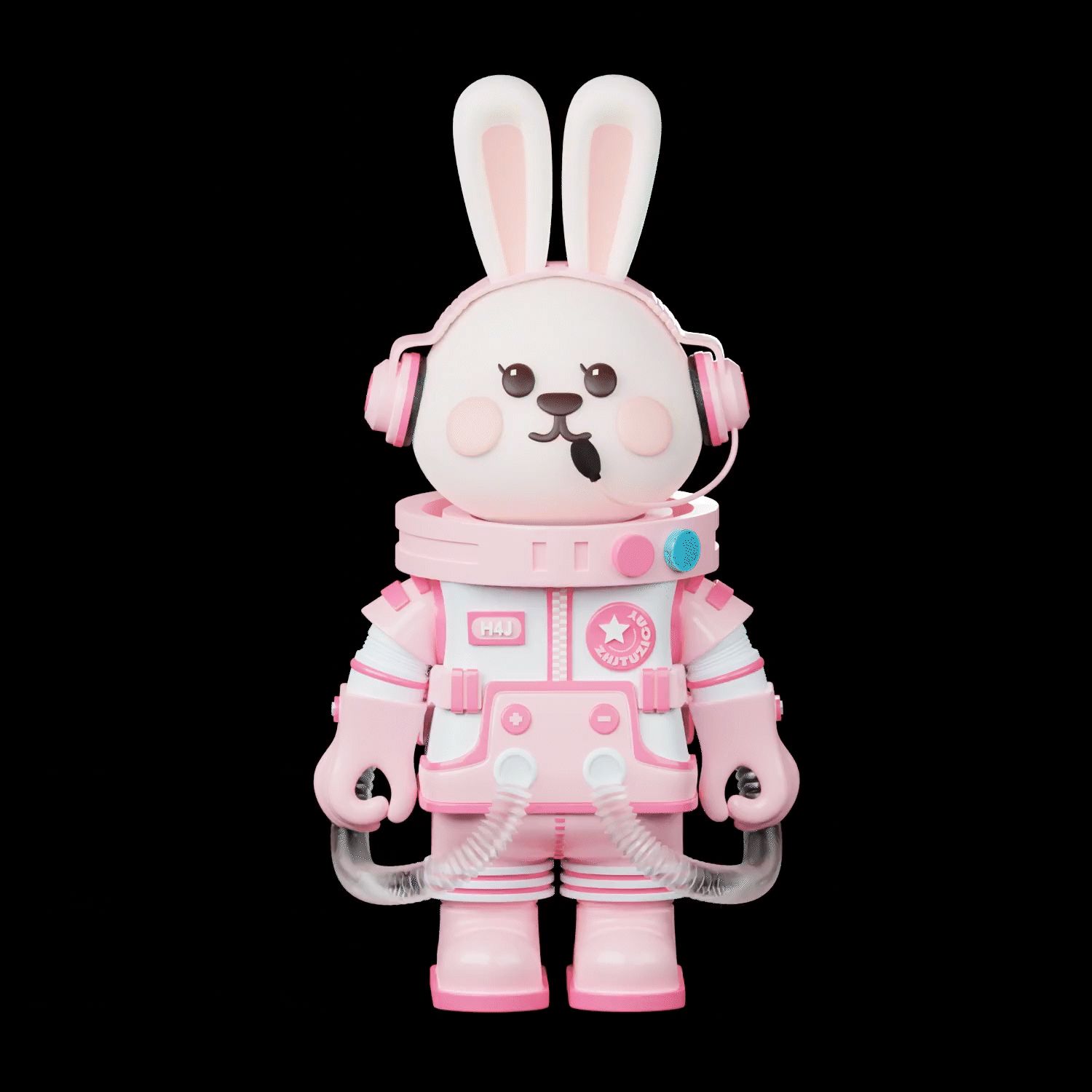 宇航兔兔丨我们的目标是星辰大海（图ZMzQ1NTkyNjEy） - IP形象 - 站酷设计师福安范原创素材 - 站酷ZCOOL