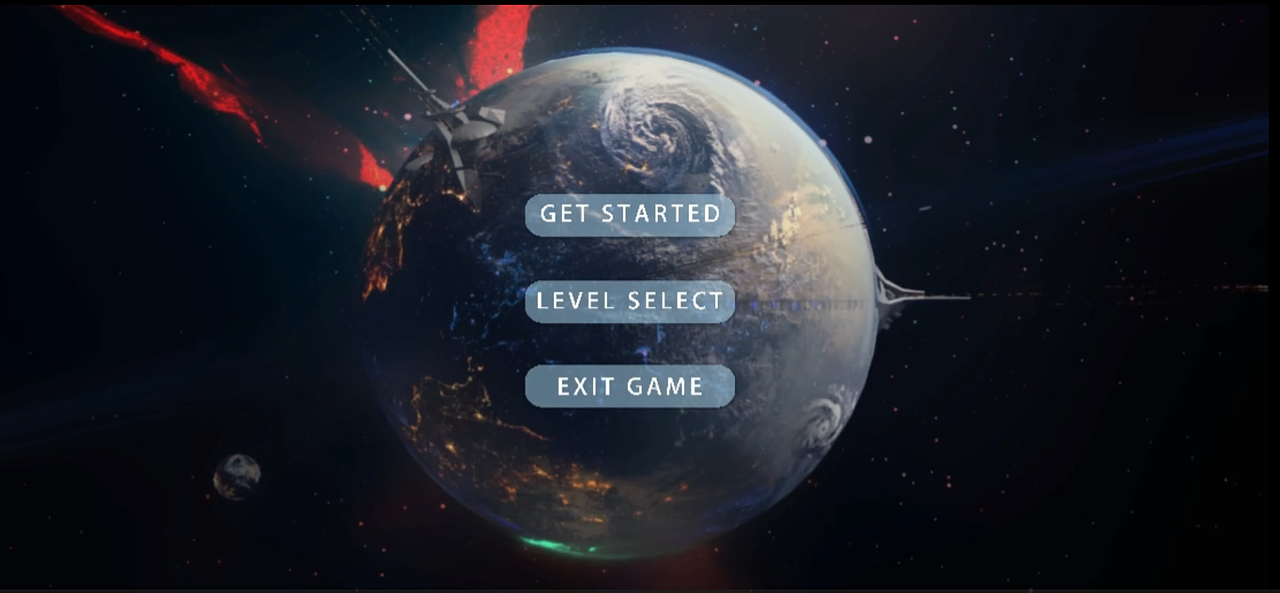 大四自学UE4尝试制作的一个闯关游戏的demo