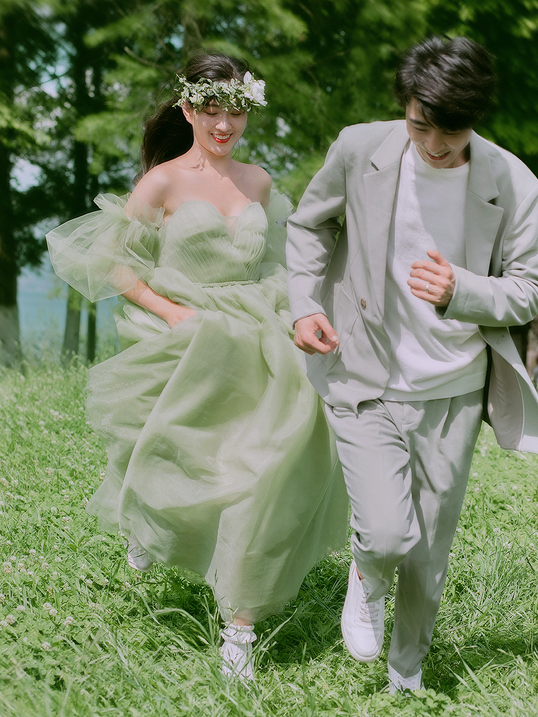 森系婚纱照