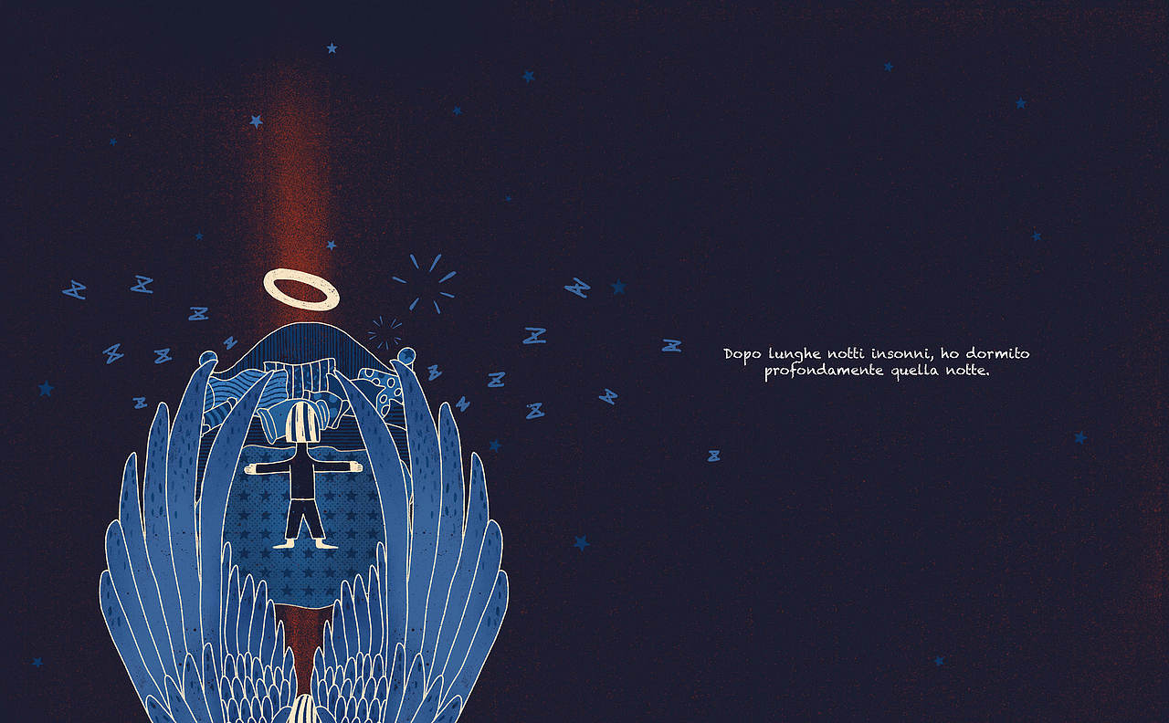 我是LUNA｜一本为抑郁症患者设计的治疗绘本（图ZMzExMjI4NzY4） - 绘本 - 站酷设计师LunaLiuhang原创素材 - 站酷ZCOOL