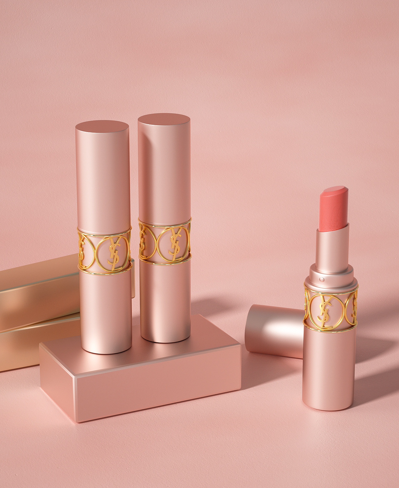 美妆渲染作品合集