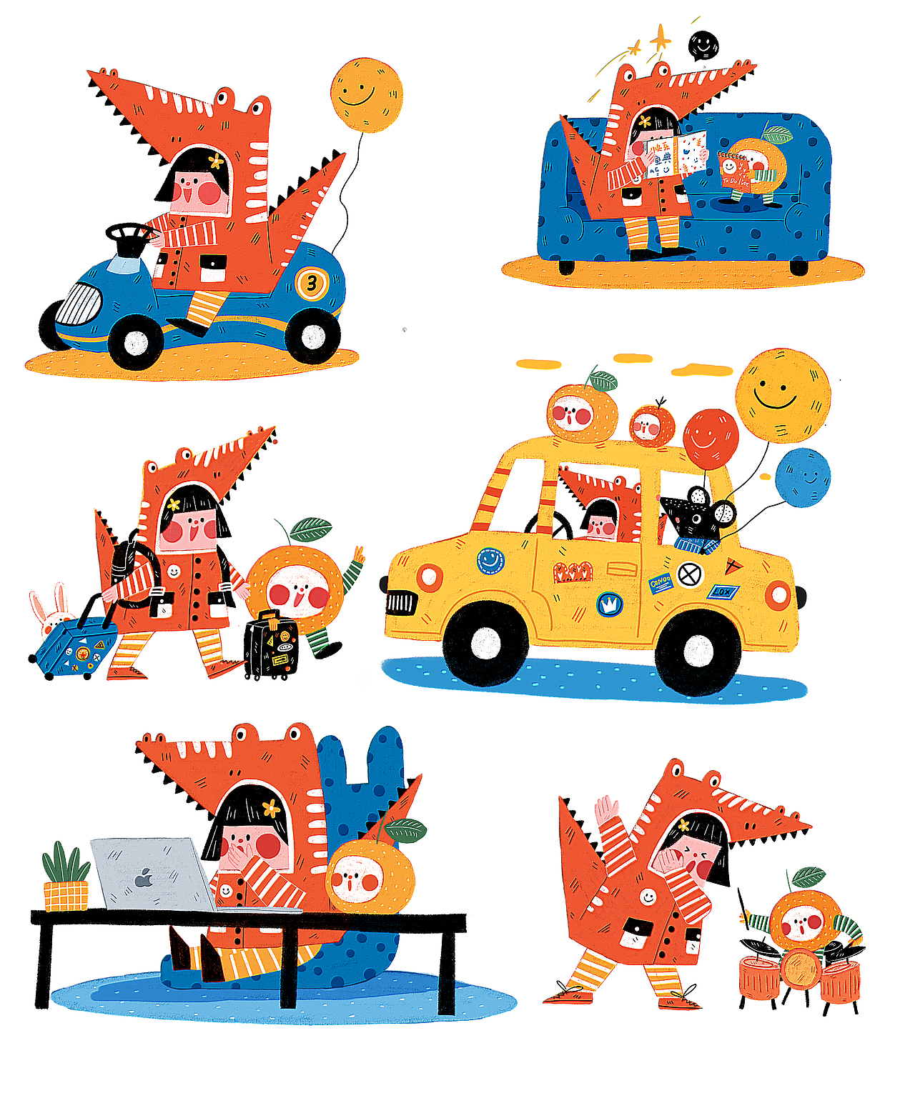 2023年总结（图ZMzYzNjUzMzE2） - 商业插画 - 站酷设计师爱画画的阿甘原创素材 - 站酷ZCOOL