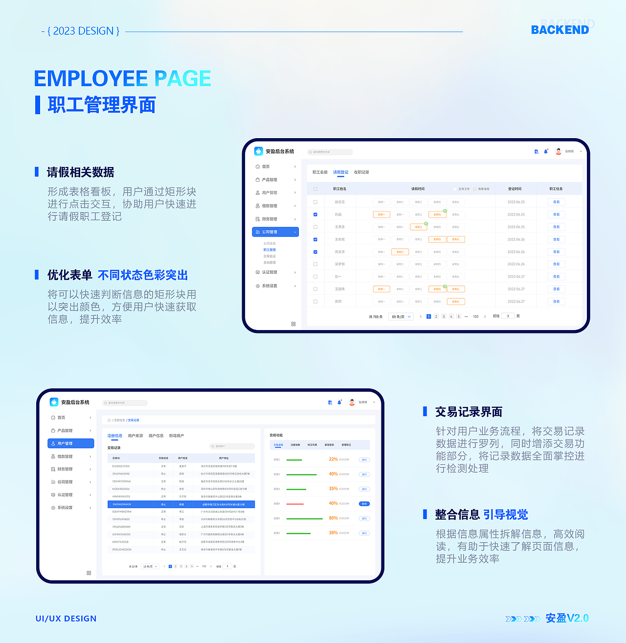 B端|安盈后台管理系统（图ZMzU0NzgzODMy） - 软件界面 - 站酷设计师一炖炖原创素材 - 站酷ZCOOL