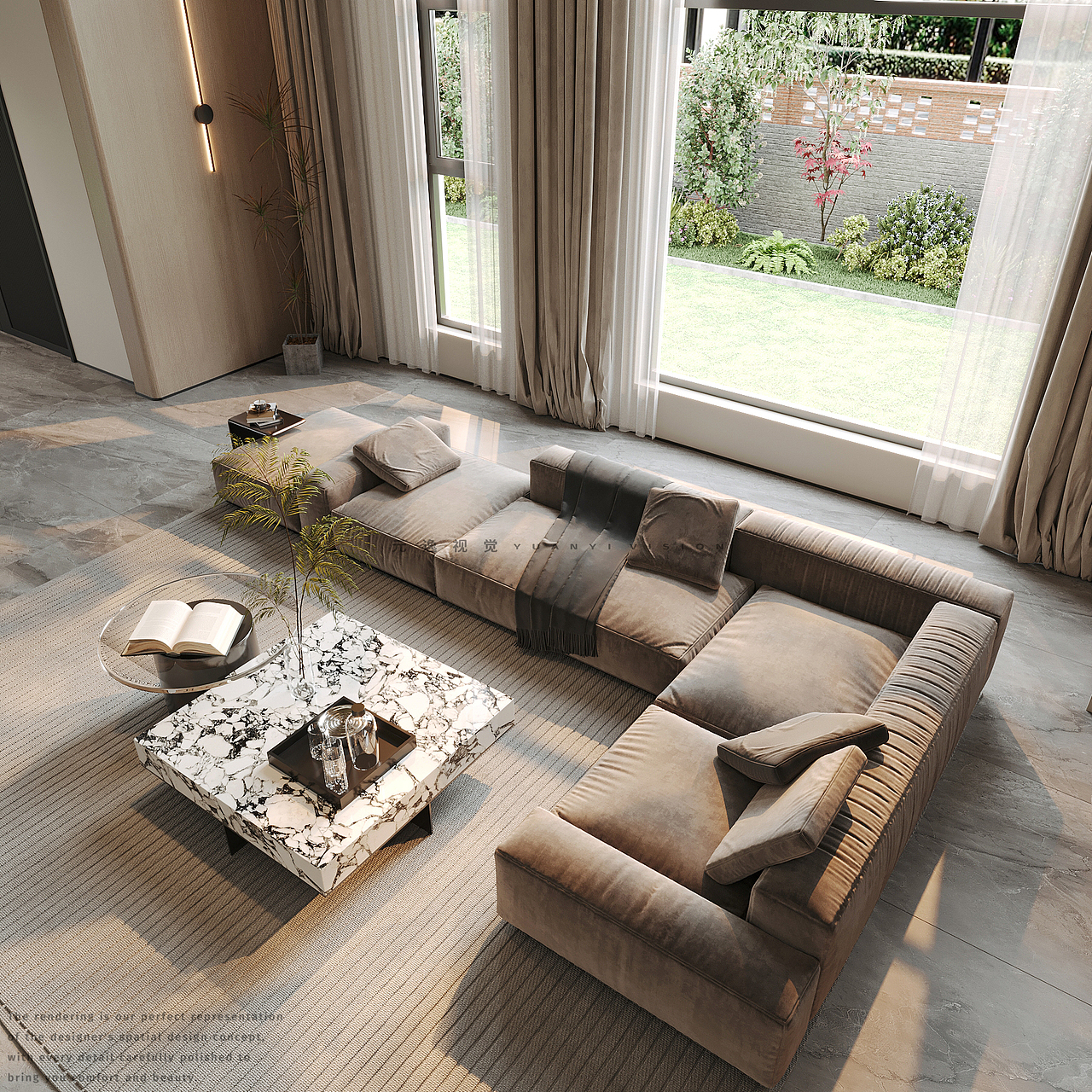 近期渲染丨中古侘寂风（图ZMzU5NTYwNjU2） - 家装设计 - 站酷设计师元逸视觉效果图原创素材 - 站酷ZCOOL