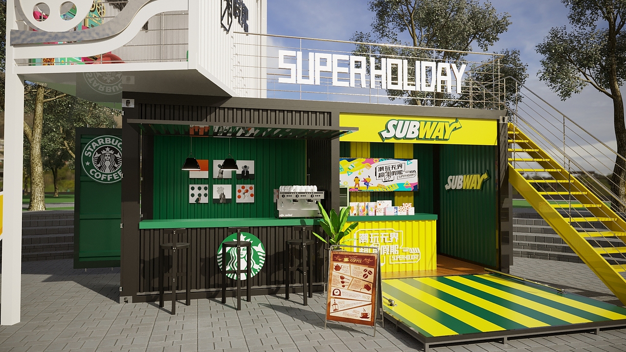 潮玩无界（图ZMzMzNzIxMDI4） - 场景 - 站酷设计师丛林麒麟原创素材 - 站酷ZCOOL