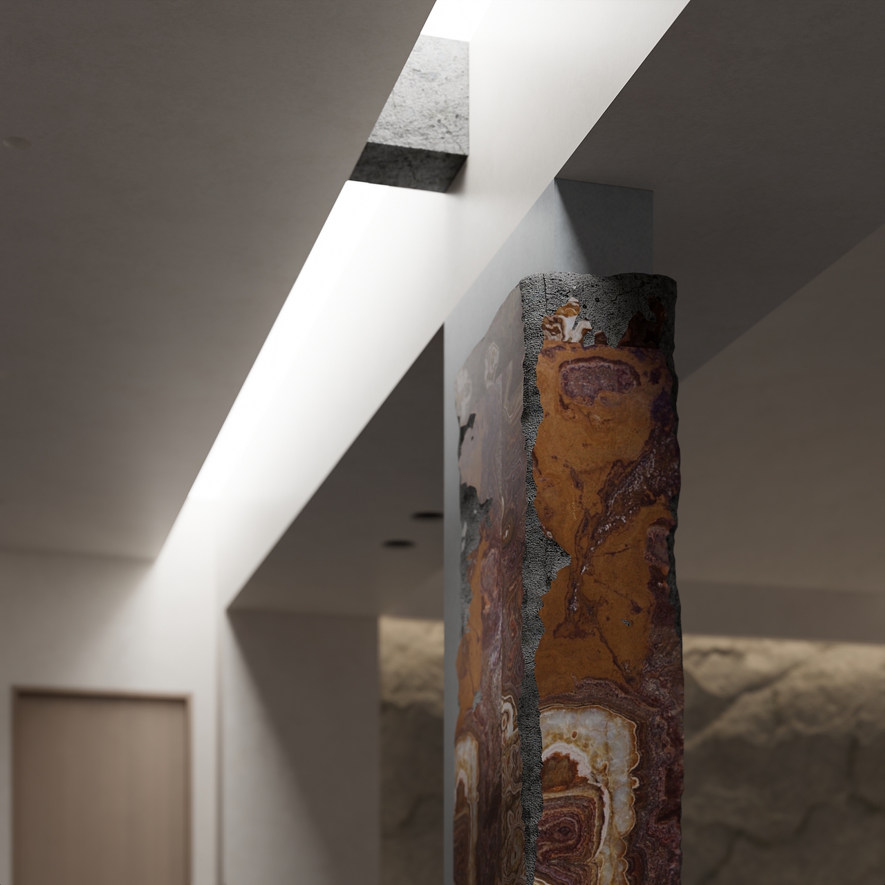 【微视设计&设计管家】1200/长沙/自建别墅/诧寂风