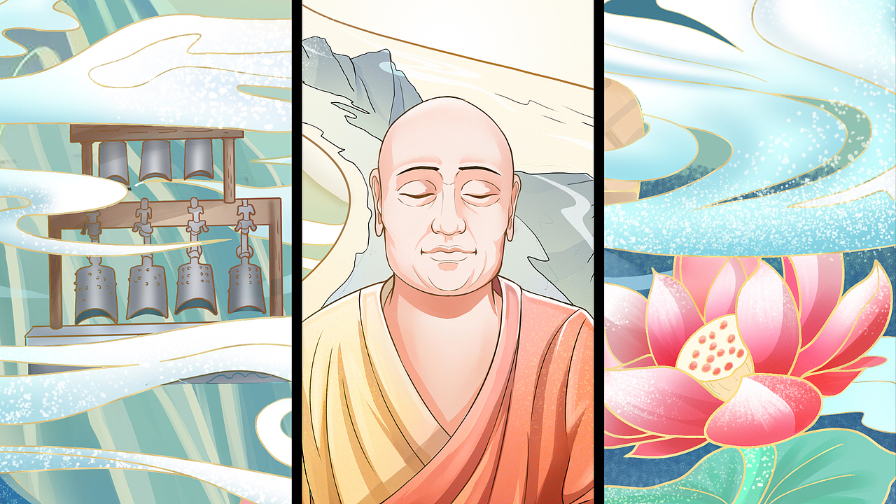 鉴真大师nft视觉形象设计