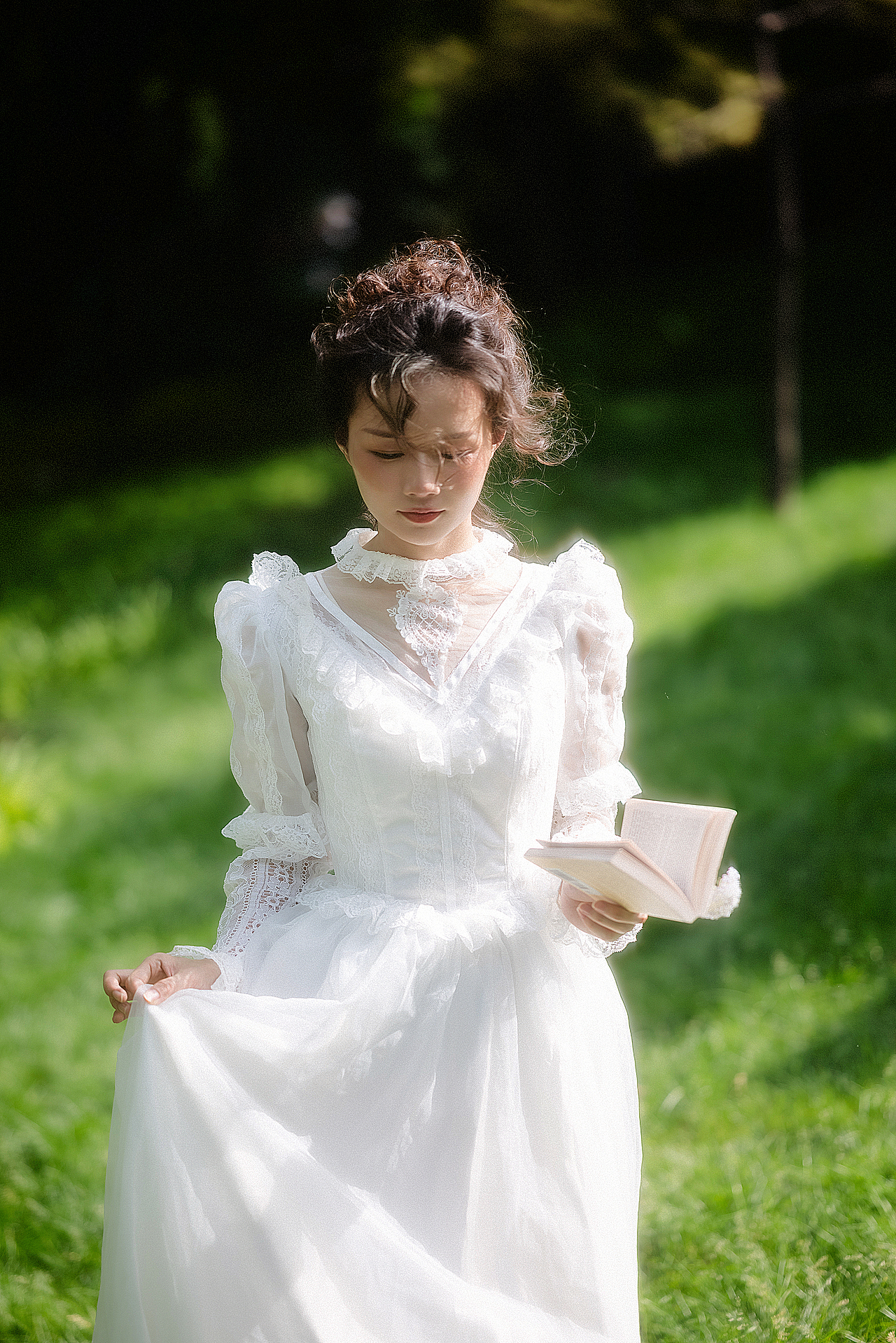 法式少女 | 夏日的白月光