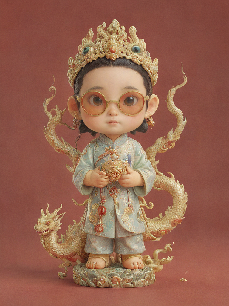 龙宝（图ZMzU5NTExMjQw） - AI作品 - 站酷设计师大螃蟹没有蟹黄原创素材 - 站酷ZCOOL