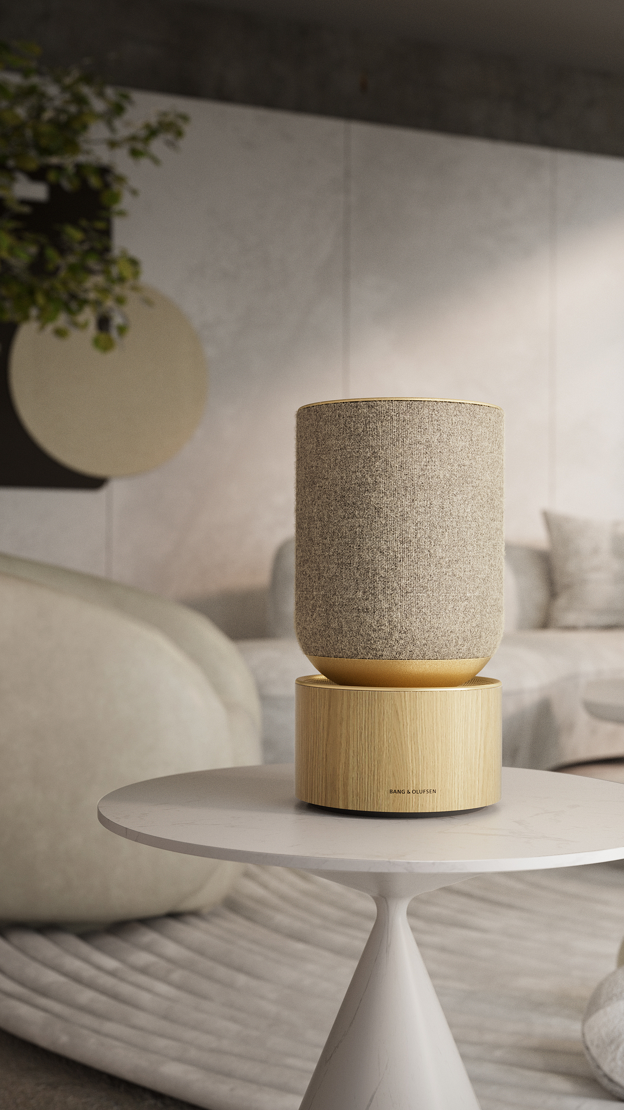 B&O Balance 音响 产品渲染 场景渲染（图ZMzAyNDA4ODk2） - 产品 - 站酷设计师朗朗yyds原创素材 - 站酷ZCOOL