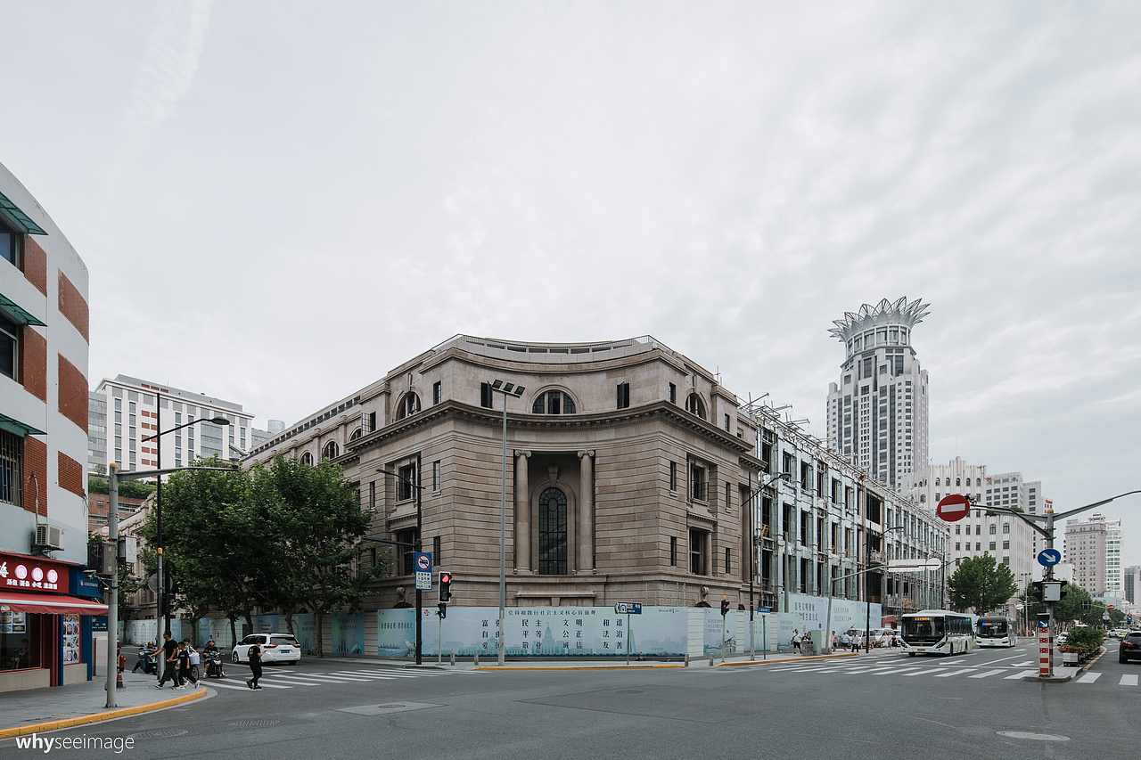 上海老市府大楼更新 | 在建造（图ZMzYyMTU5MTY0） - 环境/建筑摄影 - 站酷设计师whyseeimage原创素材 - 站酷ZCOOL