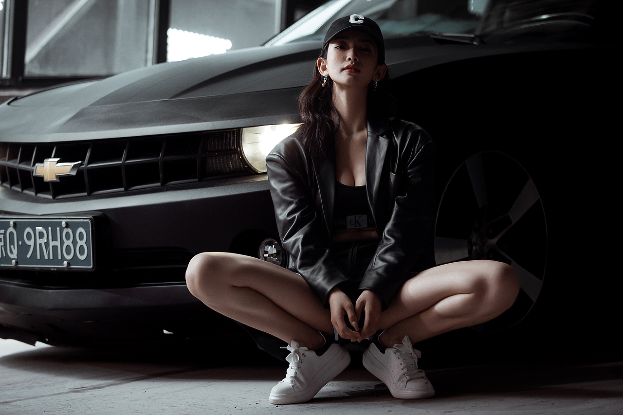 机车女孩,高级又有质感的街头女郎你爱了吗