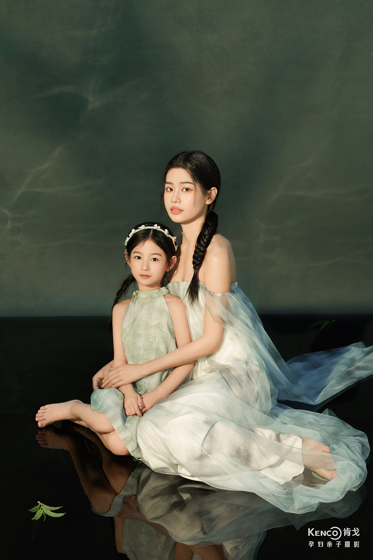 《春日光影》亲子照+女童写真