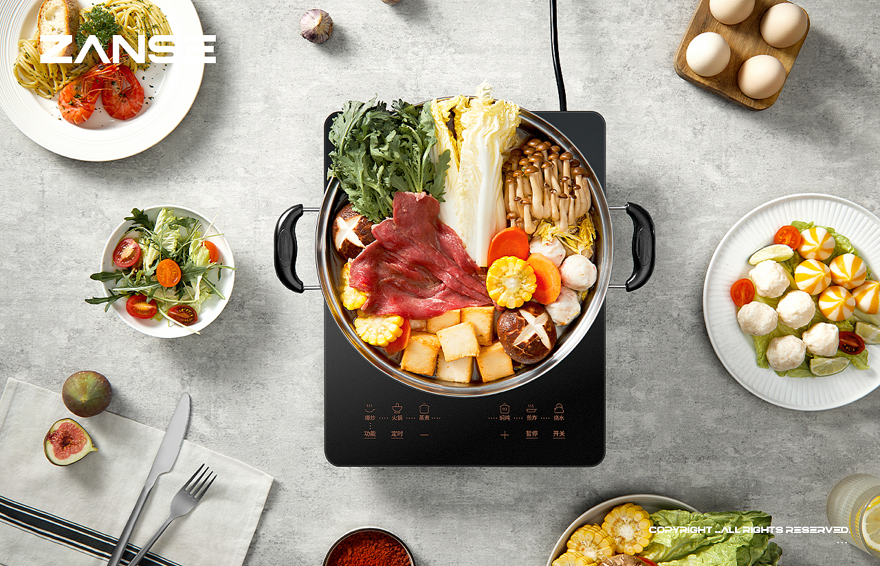 家电摄影 | 九阳电磁炉 X ZANSE视觉