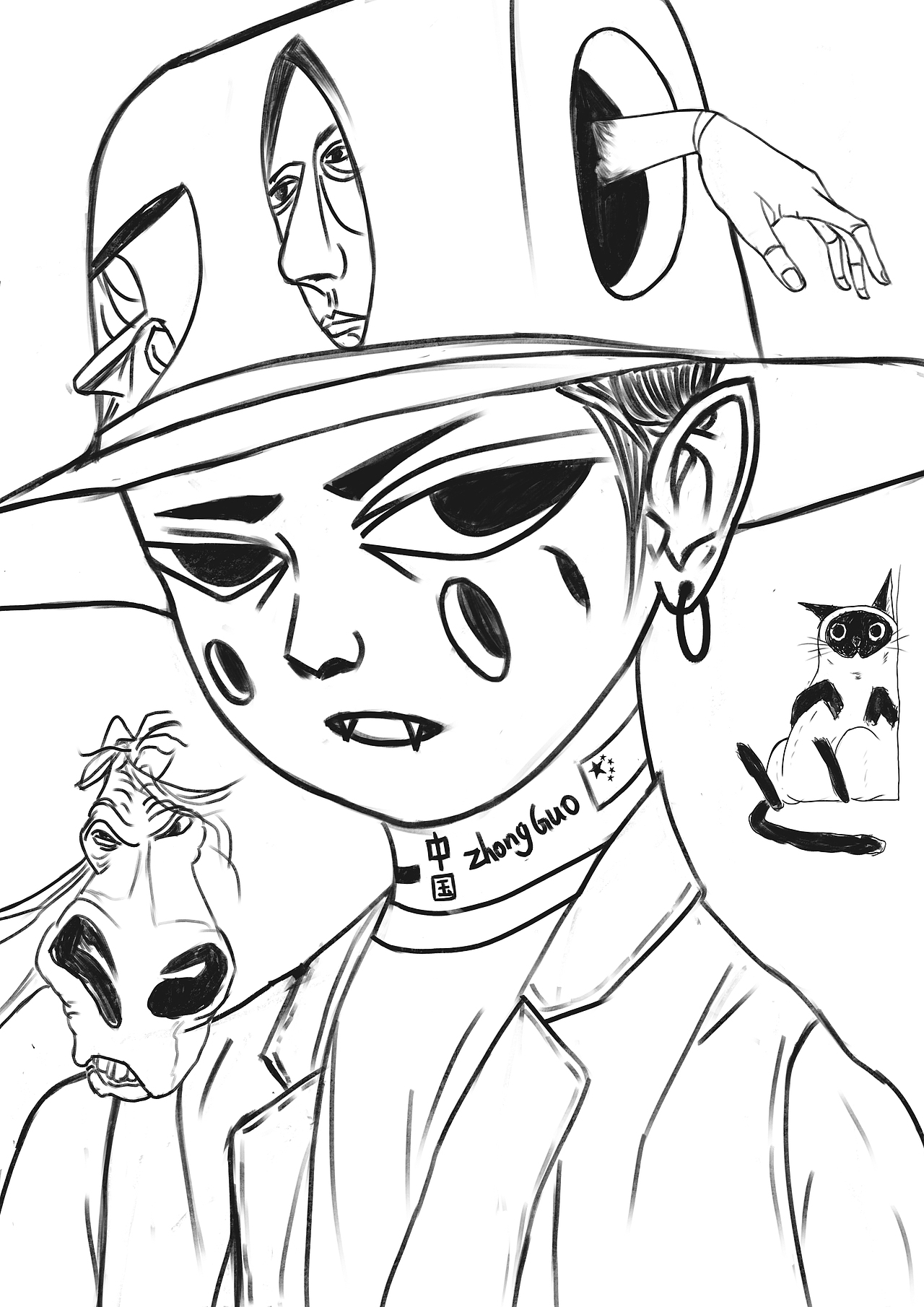 编号-02   小僵尸-哺血