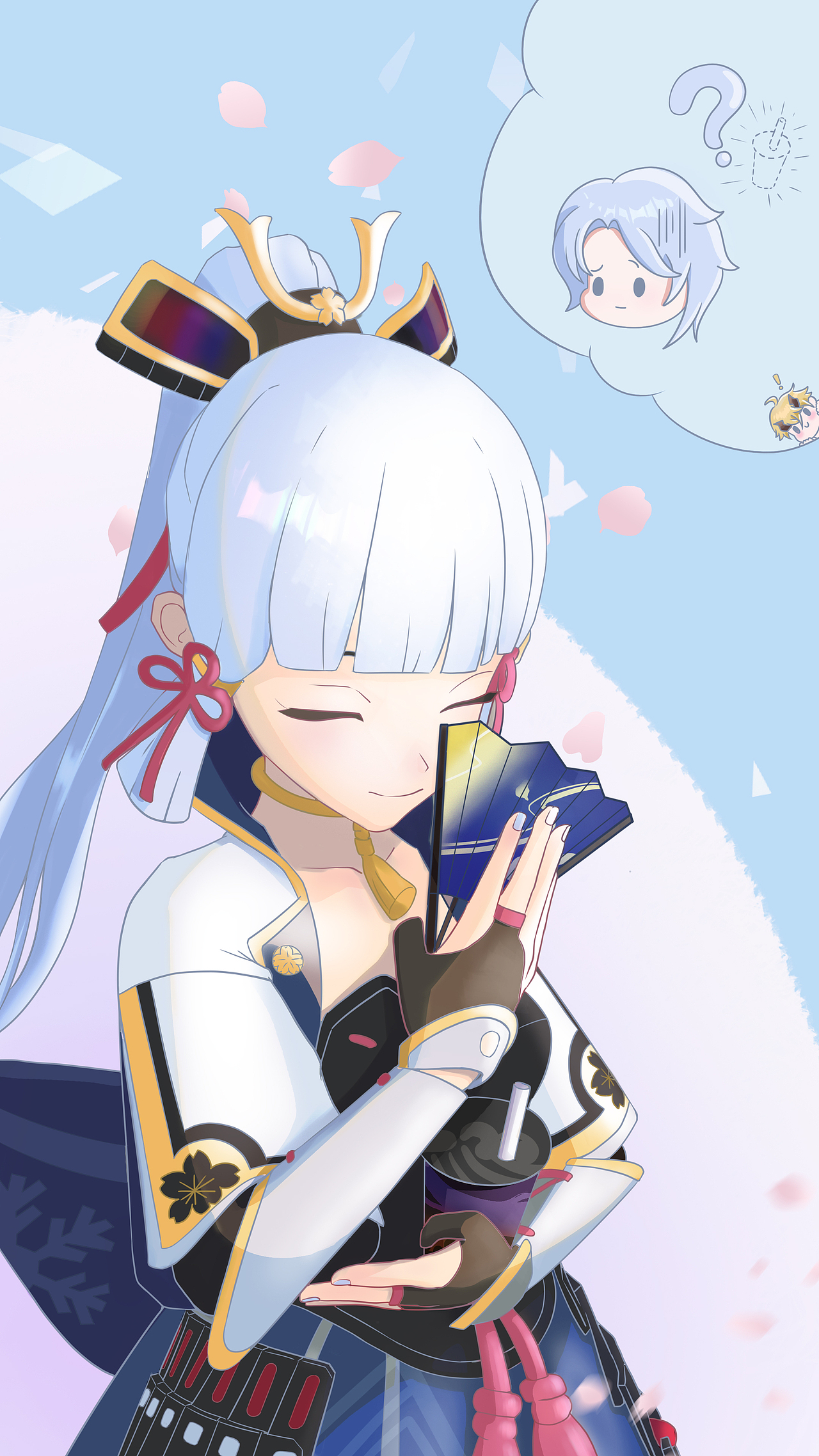 原神同人-神里绫华（图ZMzAwMzc2MDQ4） - 创作习作 - 站酷设计师佛系熊掌鱼原创素材 - 站酷ZCOOL