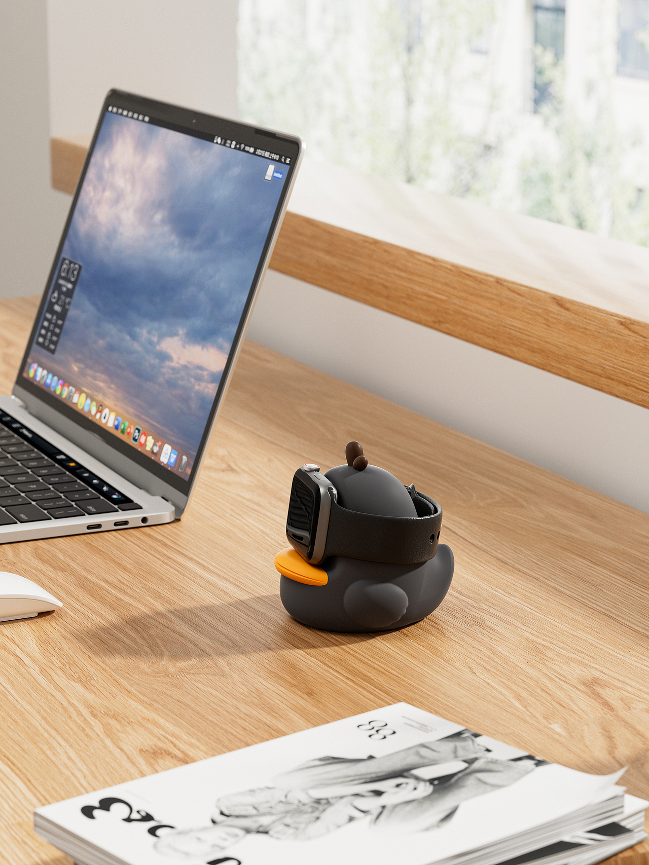 音响.电脑.画板支架渲染