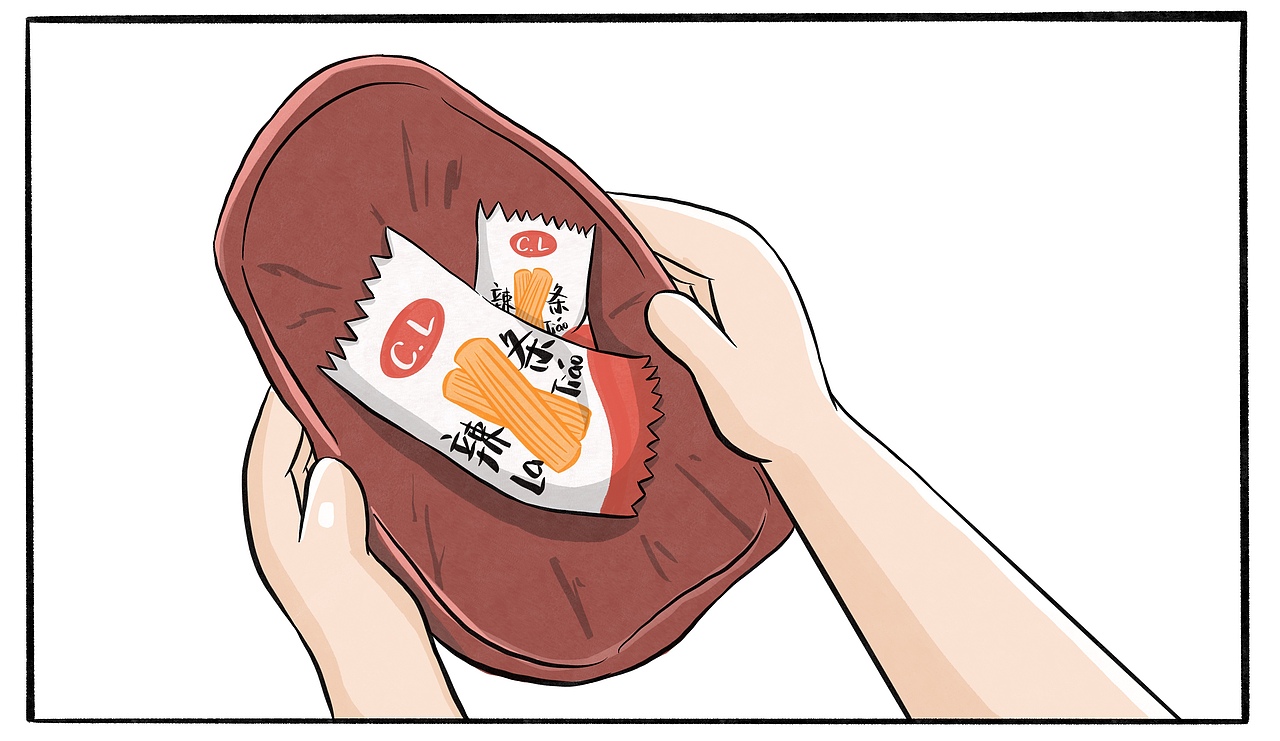 我都一把年纪了,还不能实现辣条自由!