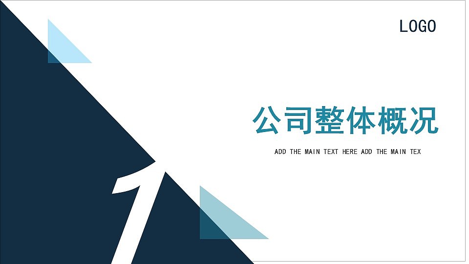 高端科技风公司简介企业宣传通用PPT模板