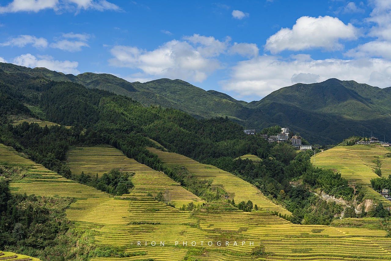 风光摄影丨秋意渐浓的龙胜梯田#WOW