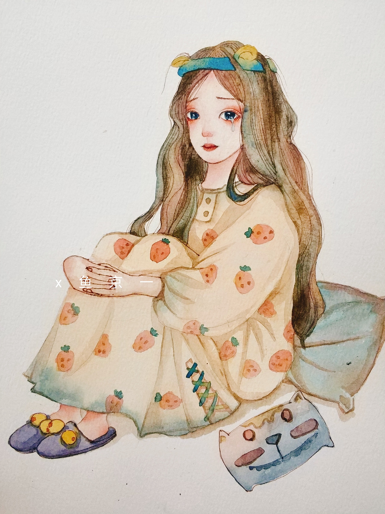 治愈系小萌妹（图ZMzMxOTIwNTIw） - 绘画 - 站酷设计师x鱼京一原创素材 - 站酷ZCOOL