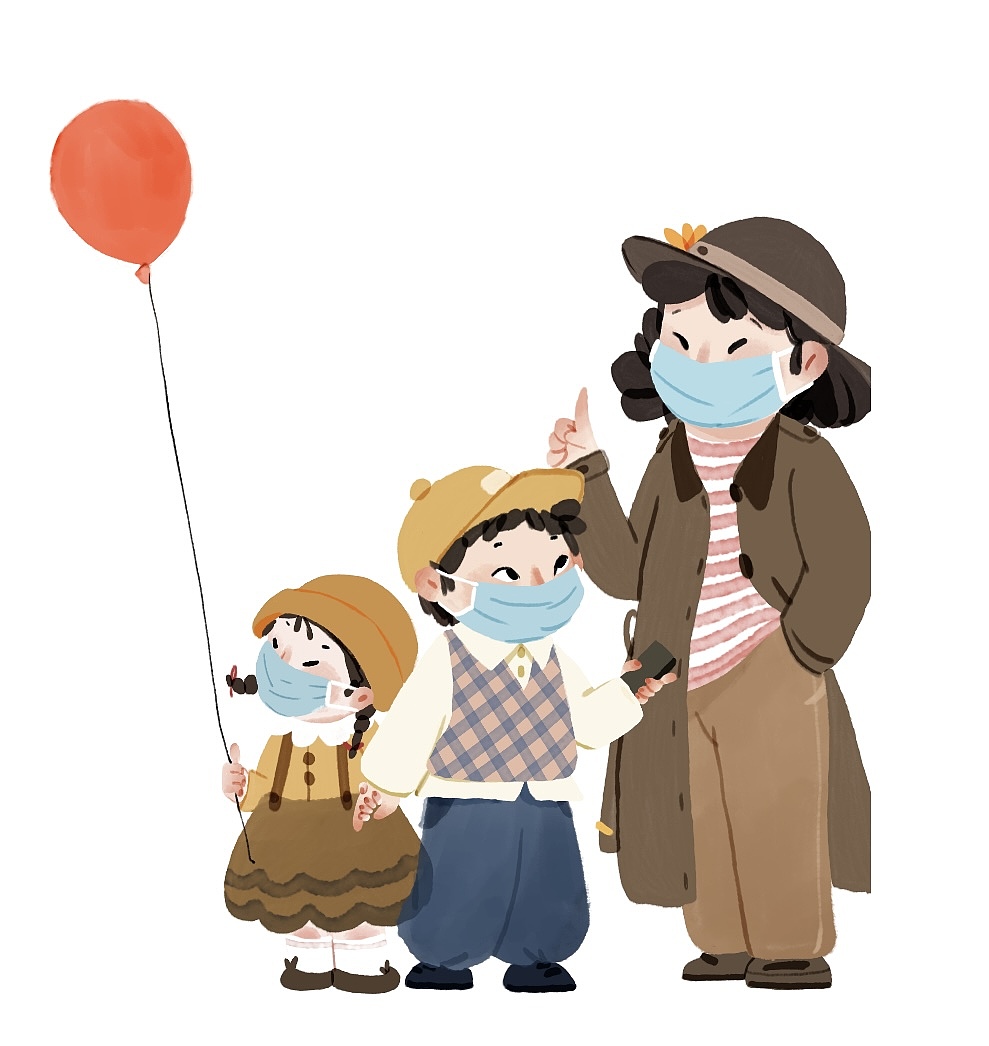 插画练习｜核酸穿搭风格图鉴（图ZMzE5MDU3NTI4） - 创作习作 - 站酷设计师王馨头上有犄角原创素材 - 站酷ZCOOL