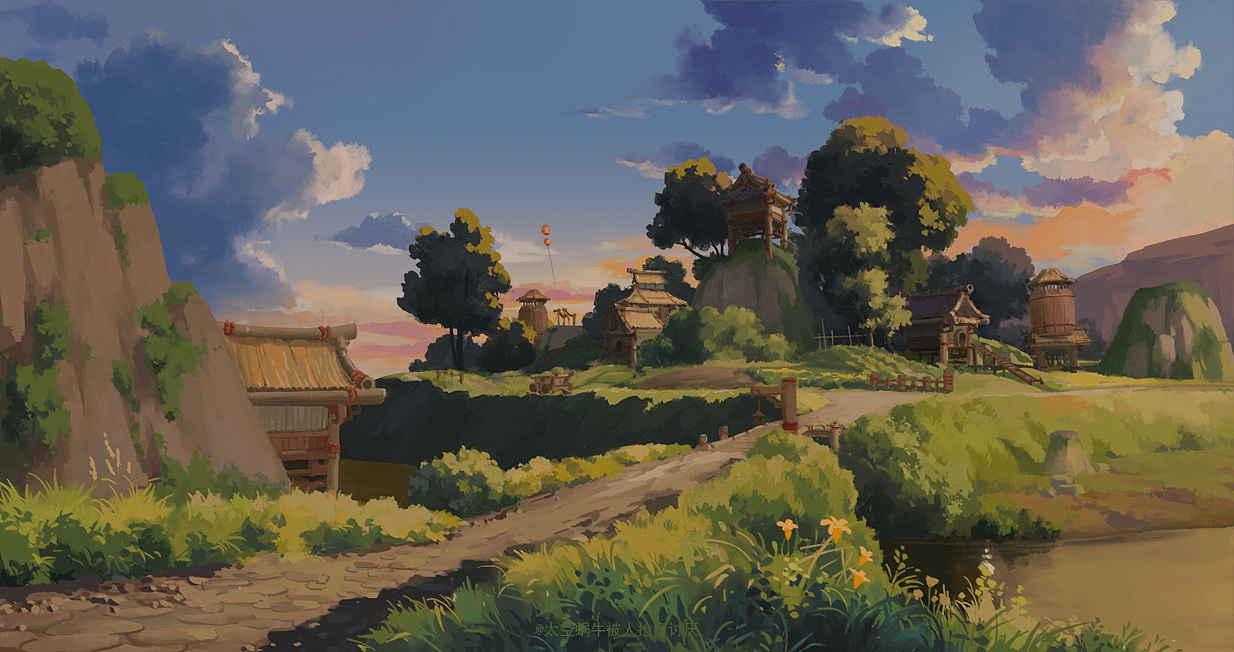 不同氛围的场景表现