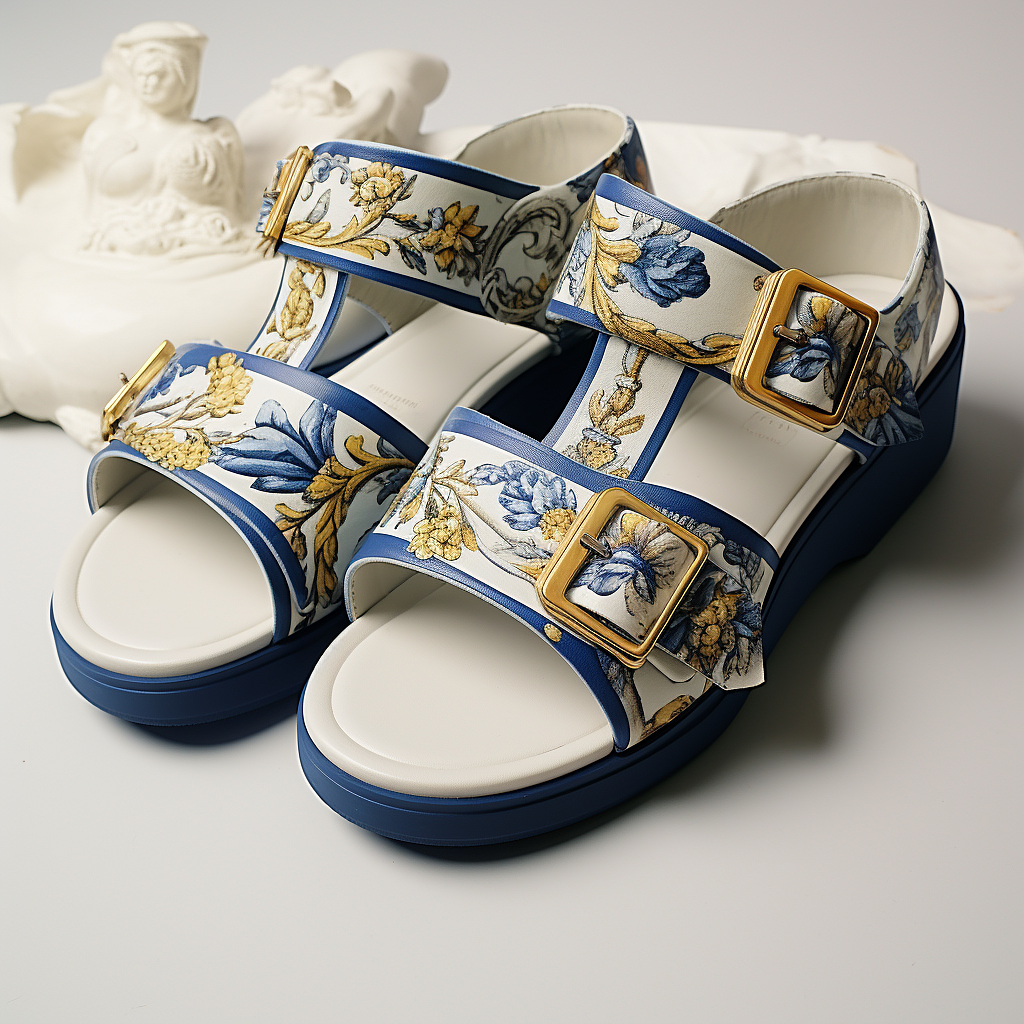 新款少女夏季凉鞋 |设计与摄影|