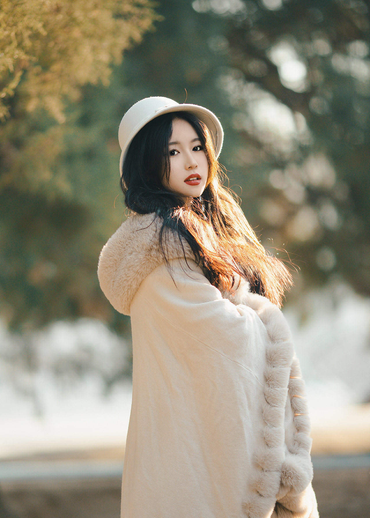 冬日恋歌-少女摄影