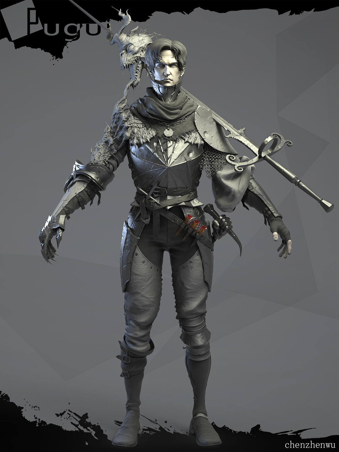 pugui游戏--角色精品班学员作品（图ZMzUxMzcwMDEy） - 人物/生物 - 站酷设计师pugui游戏原创素材 - 站酷ZCOOL