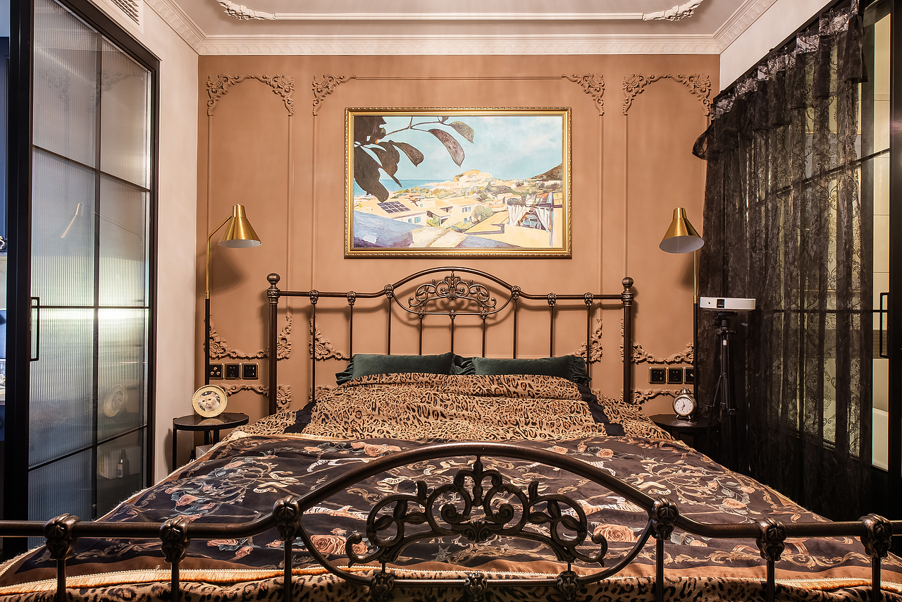 80㎡复式，浓郁的法式复古风袭来（图ZMzMxMzMzMzcy） - 家装设计 - 站酷设计师马小晴晴小马原创素材 - 站酷ZCOOL