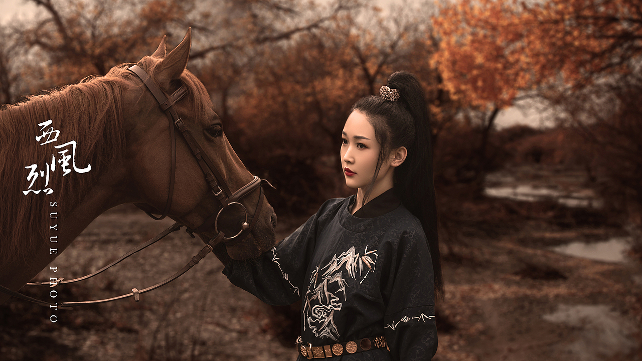 古风客片《西风烈》（图ZMzAzNzgxMTk2） - 人像摄影 - 站酷设计师素月影像原创素材 - 站酷ZCOOL
