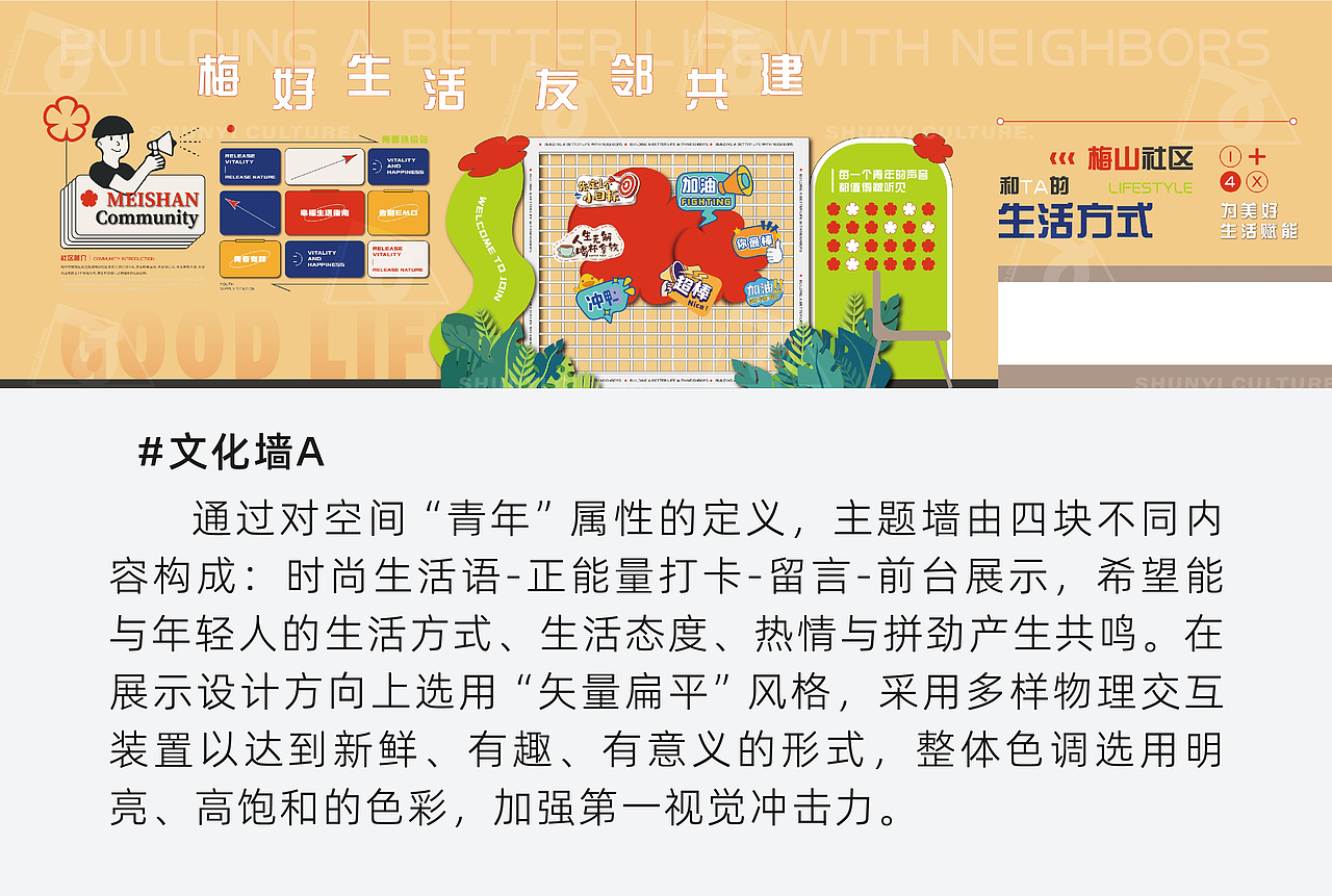社区党群服务中心&康养中心 文化布展设计分享