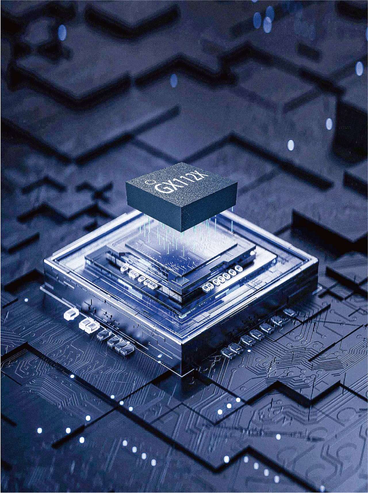 中科银河芯，3D海报（图ZMzI4OTY1MzA0） - 其他平面 - 站酷设计师郭晓泽原创素材 - 站酷ZCOOL