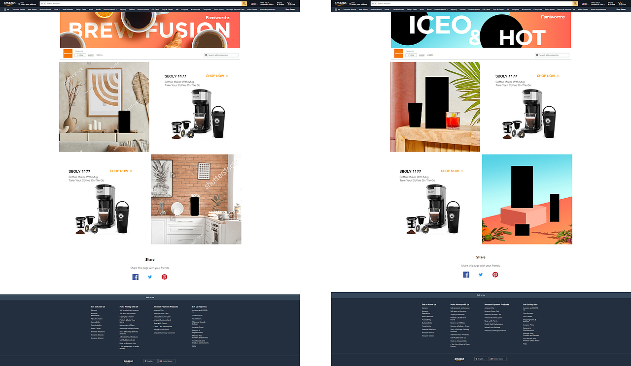 小家电 咖啡机 Amazon旗舰店方案草稿