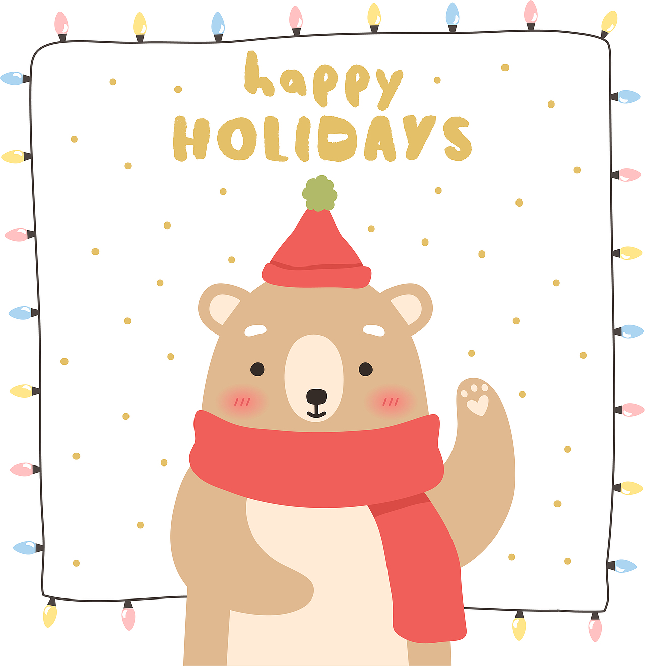 森系北欧卡通动物插画_图站aijpg_com-站酷zcool