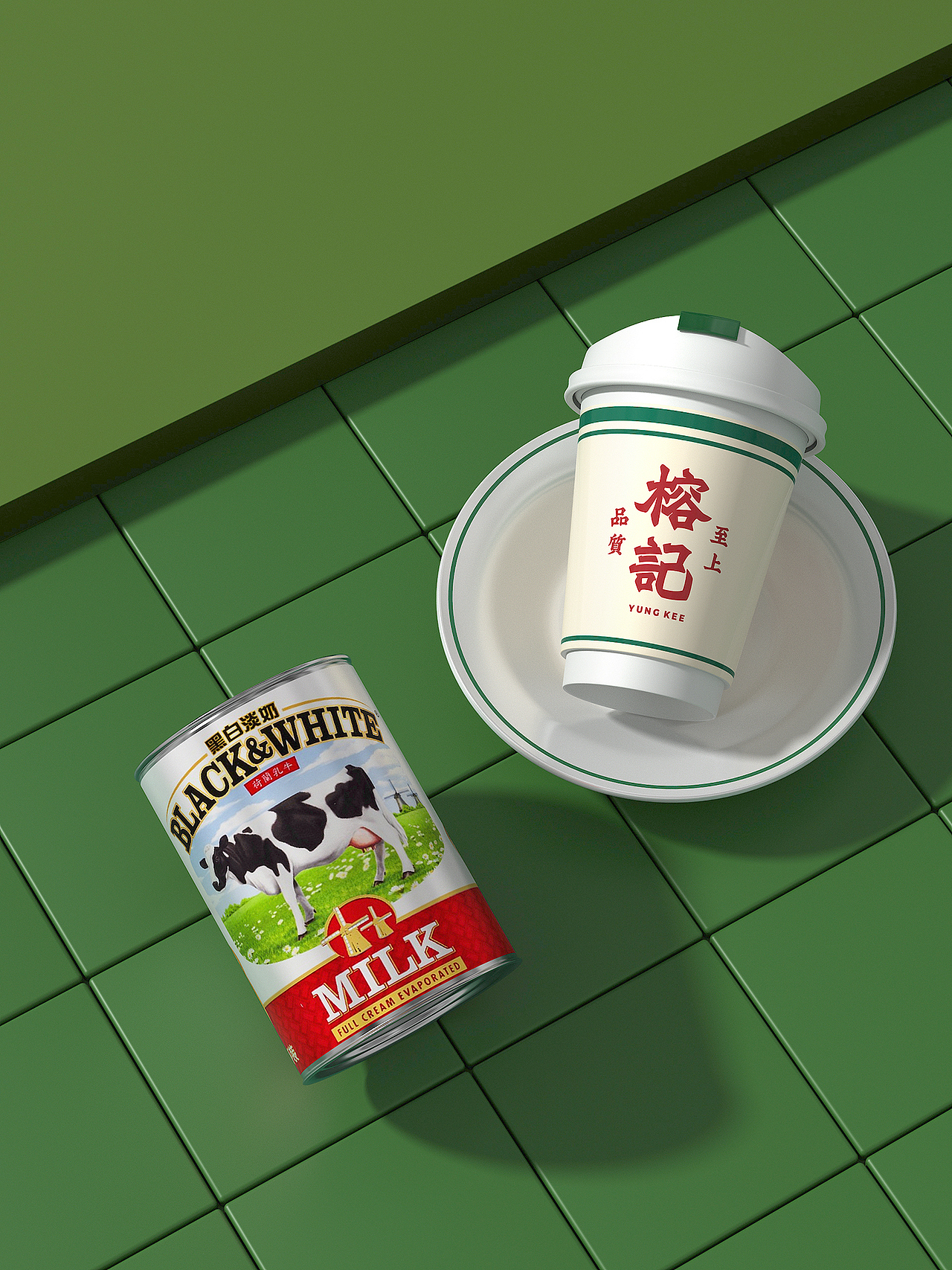 榕记-港式柠檬茶/奶茶品牌形象