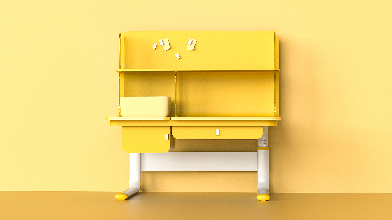 兒童學(xué)習(xí)桌（圖ZMzA3NDcyMDk2） - 生活用品 - 站酷設(shè)計(jì)師REdesign工業(yè)設(shè)計(jì)原創(chuàng)素材 - 站酷ZCOOL