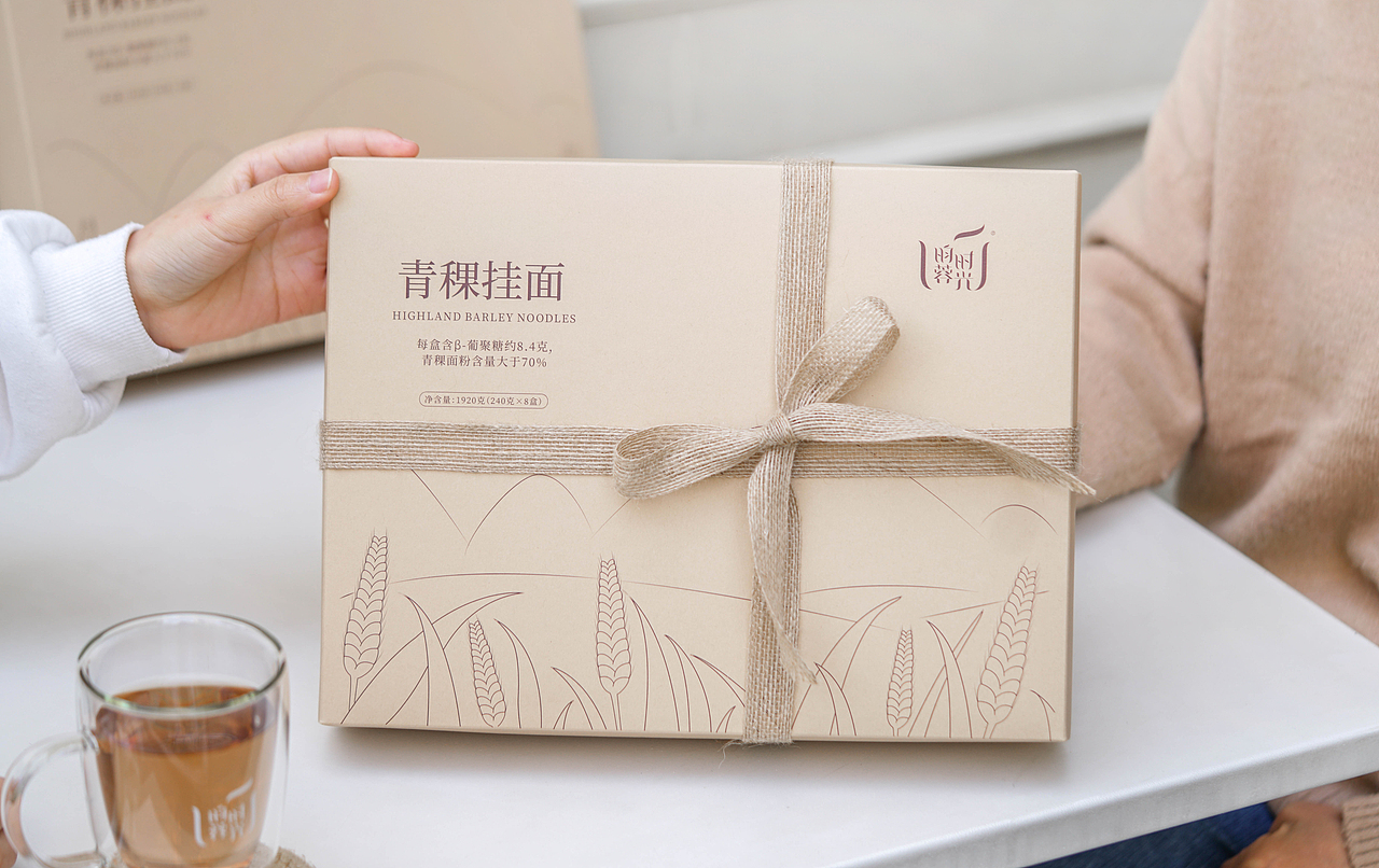 青稞挂面&青稞挂面礼盒拍摄
