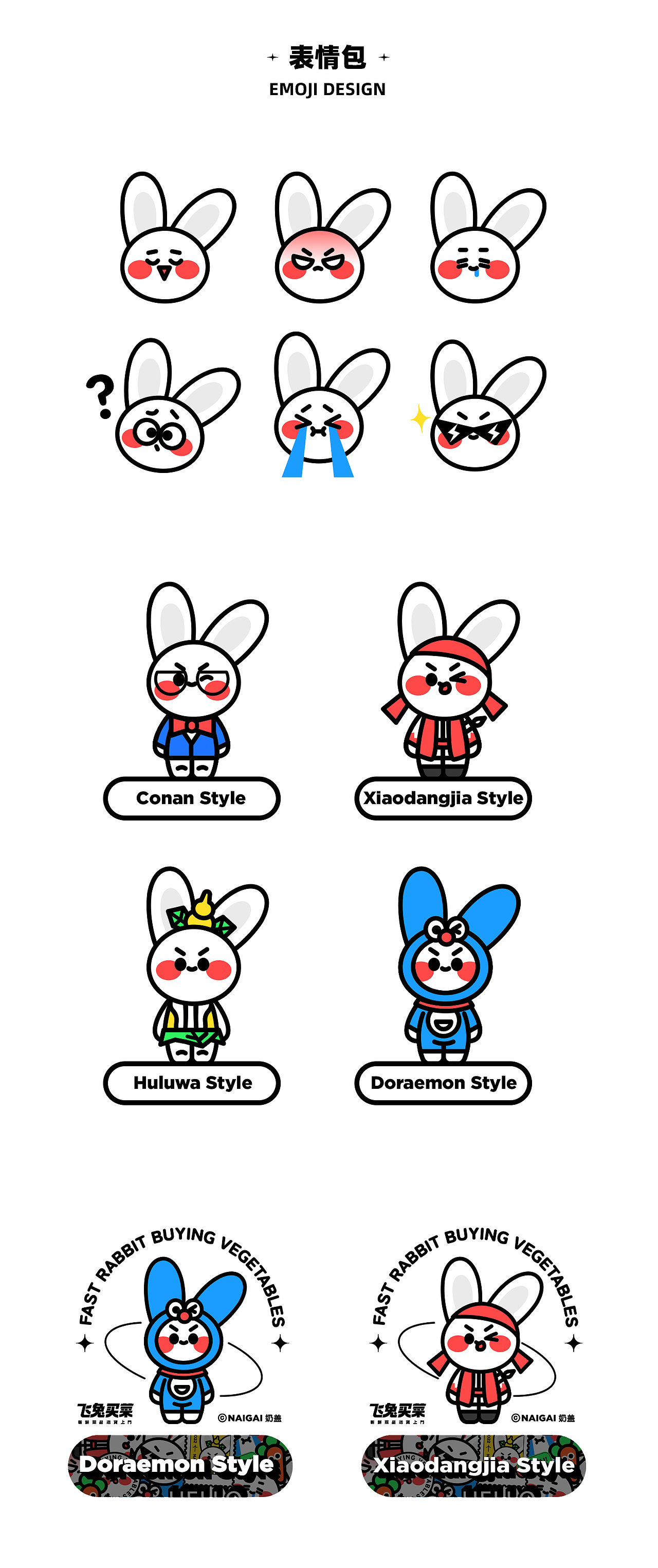 品牌IP设计/FAST FRESH RABBIT